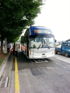 Korean electric bus