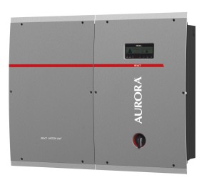 REACT energy storage system, with Aurora inverter. Photo credit: Power-One