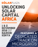 Solarplaza and GOGLA are proud to announce the organization of Unlocking Solar capital Africa (1-2 November 2016, Nairobi): the unique international platform and 2-day conference focusing on unlocking capital for new solar project development in Africa.