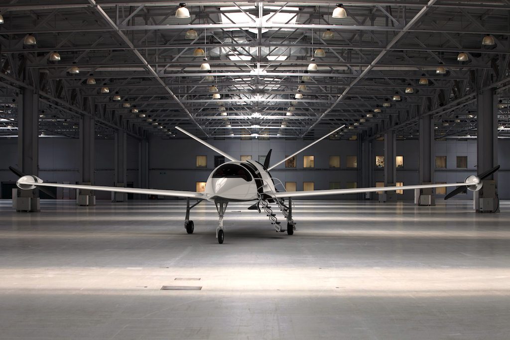 Poised for takeoff? Eviation's electric plane, the Alice. 
